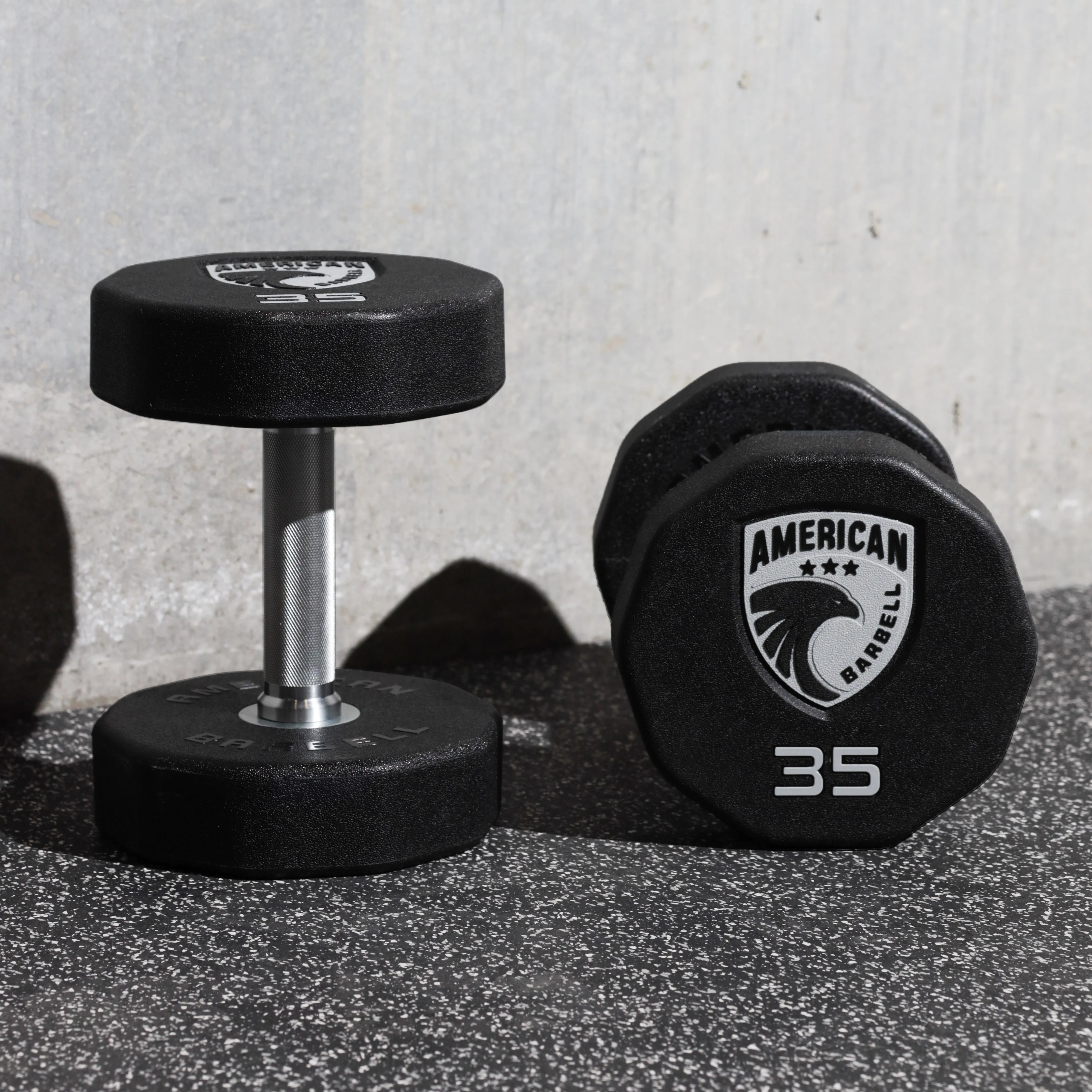 10-Sided Urethane Dumbbells