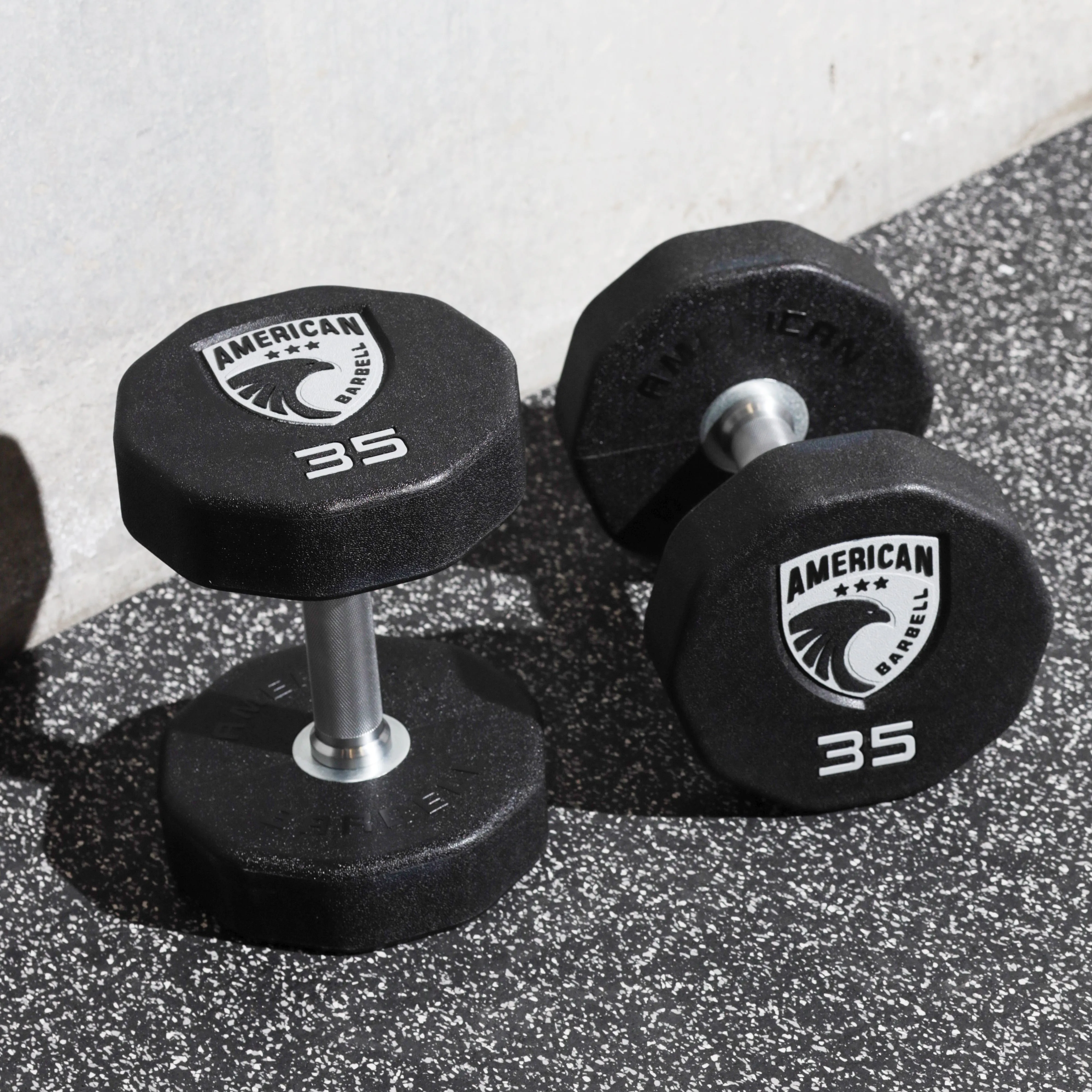 10-Sided Urethane Dumbbells