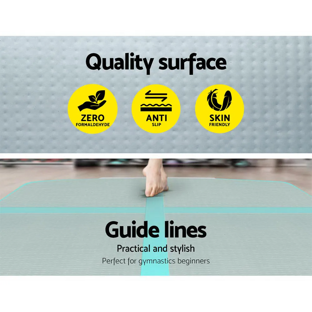 4M Inflatable Air Track Mat with Pump for Gymnastics - Everfit