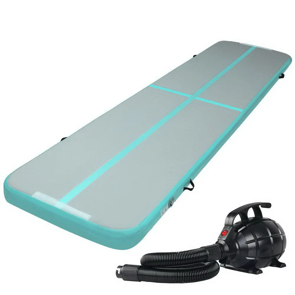4M Inflatable Air Track Mat with Pump for Gymnastics - Everfit
