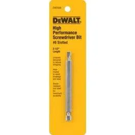#8 Slotted Power Bit, 3-1/2-In.