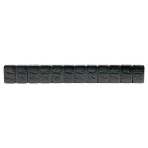 AA 0.25 oz Black Adhesive Wheel Weight (624 pcs /Steel)