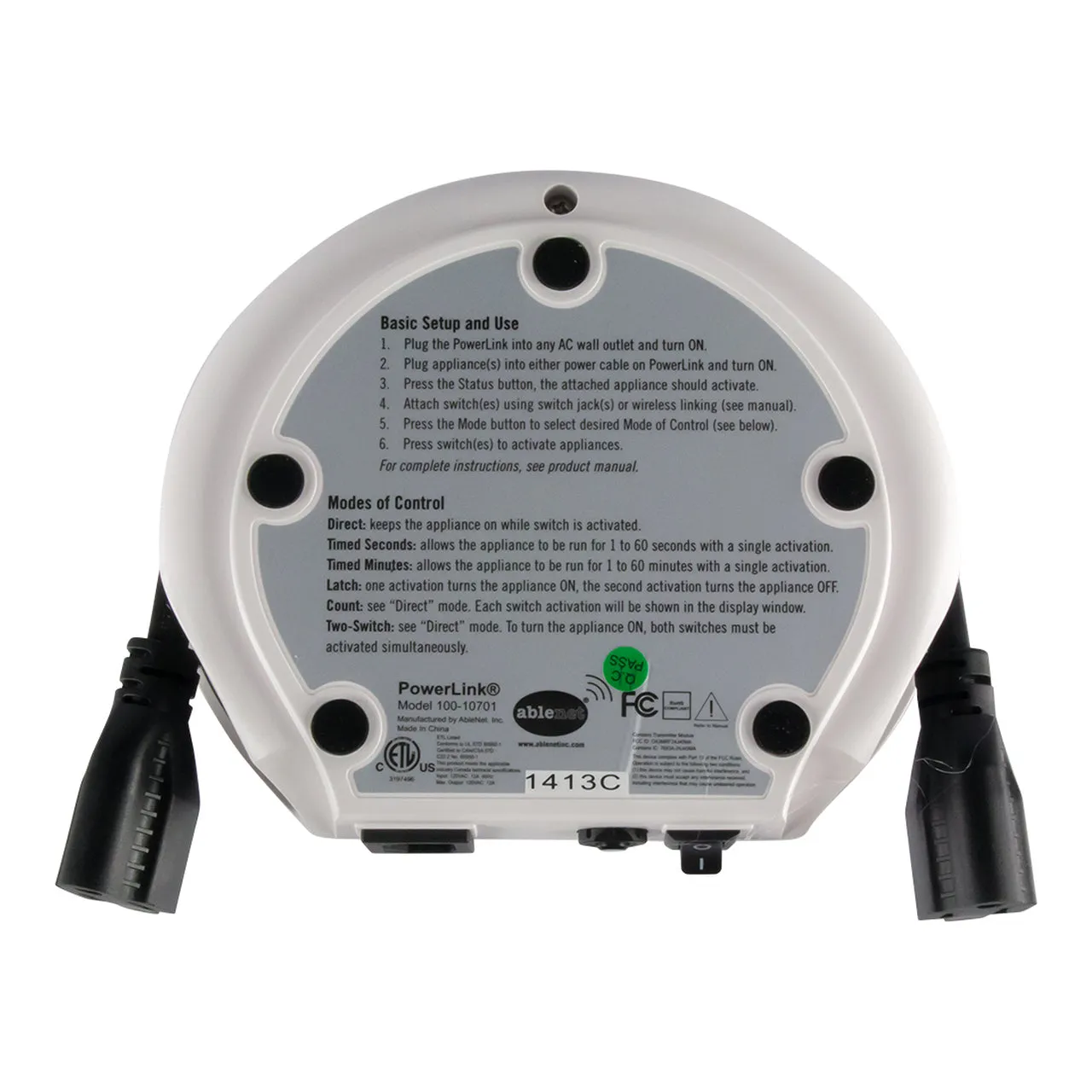 Ablenet Inc 10010701 Powerlink 4 US Control Unit