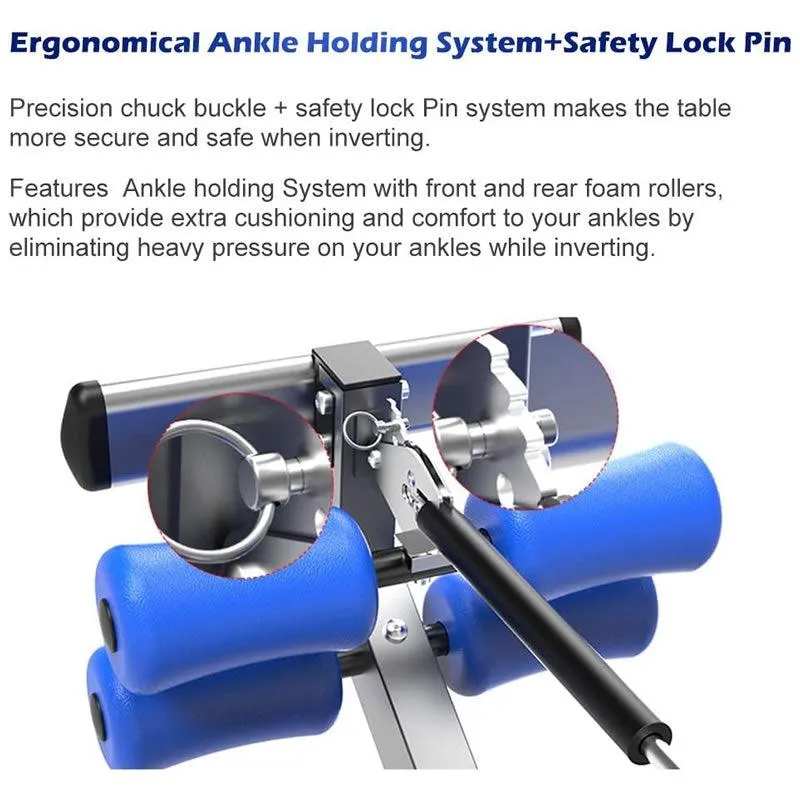 Adjustable Heavy Duty Back Stretcher Machine For Pain Relief Xq-1 Blue - Shop Now For Best Deals