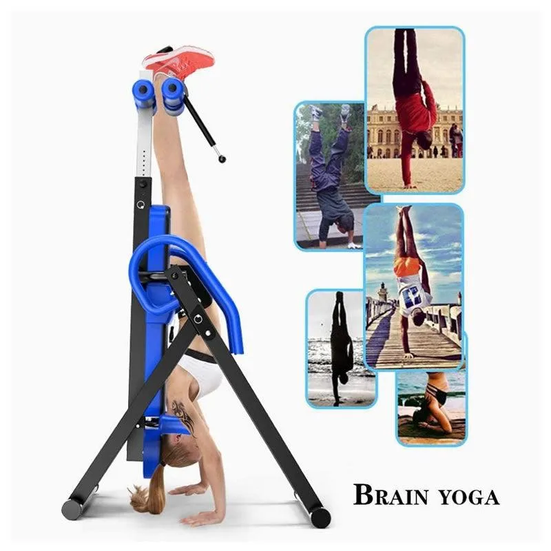 Adjustable Heavy Duty Back Stretcher Machine For Pain Relief Xq-1 Blue - Shop Now For Best Deals