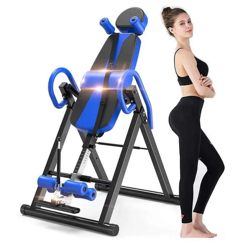 Adjustable Heavy Duty Back Stretcher Machine For Pain Relief Xq-1 Blue - Shop Now For Best Deals