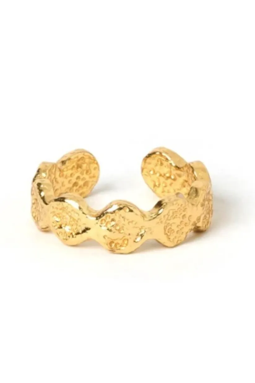 ARMS OF EVE OLSEN GOLD RING - GOLD PLATED