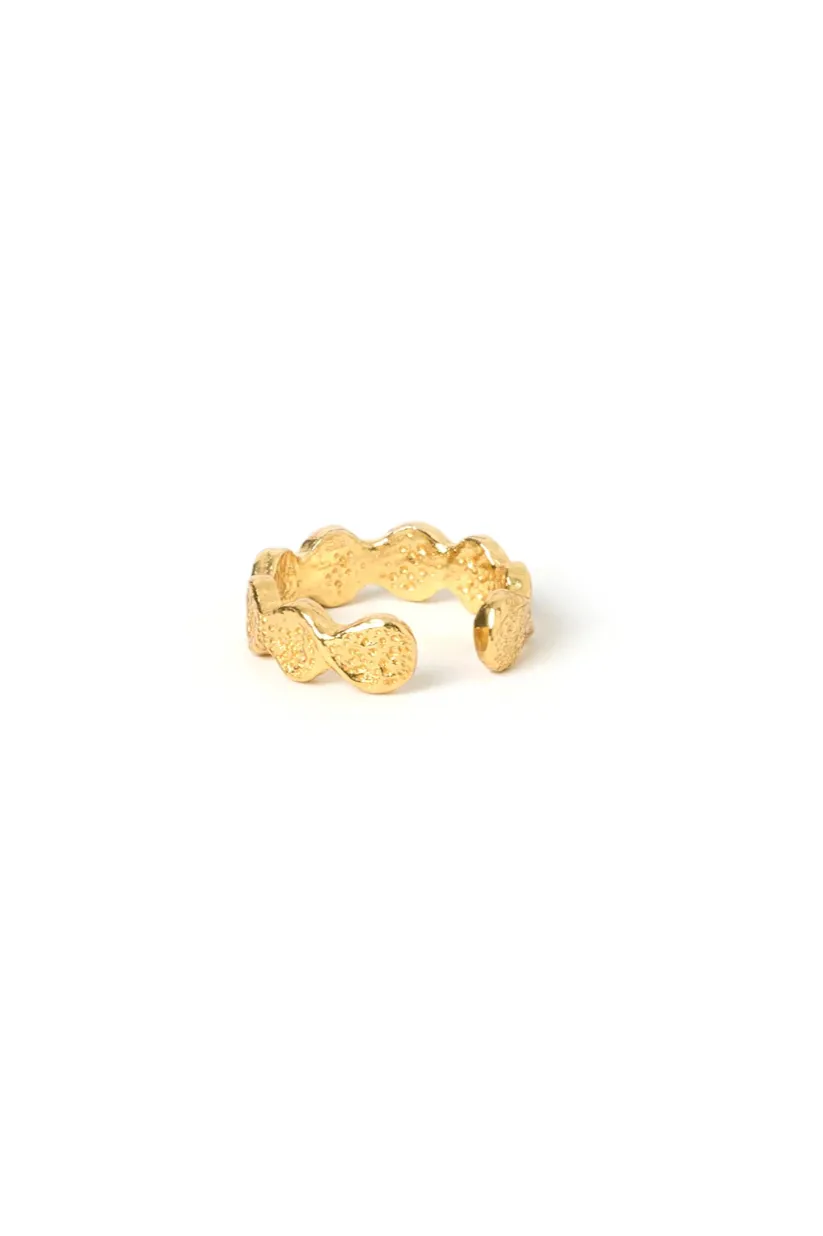 ARMS OF EVE OLSEN GOLD RING - GOLD PLATED