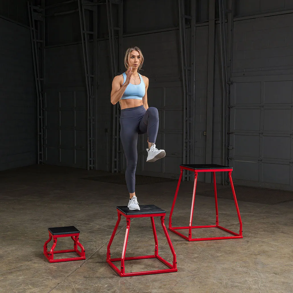 Body-Solid Tools Steel Frame Plyo Boxes, from 6 to 36 inch