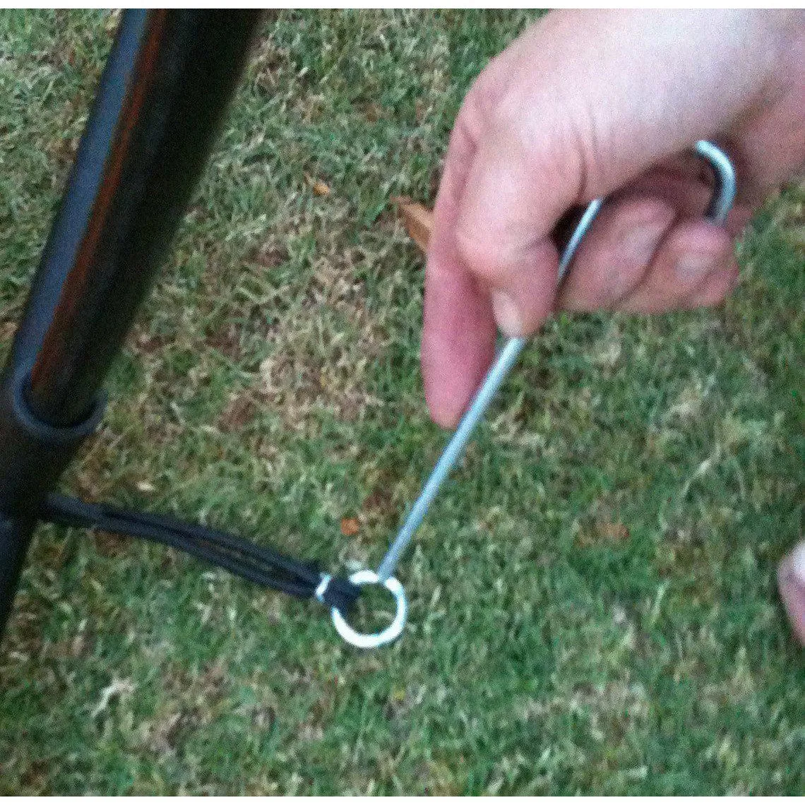 Bownet 6" Metal Portable Soccer Goal Anchoring Stakes