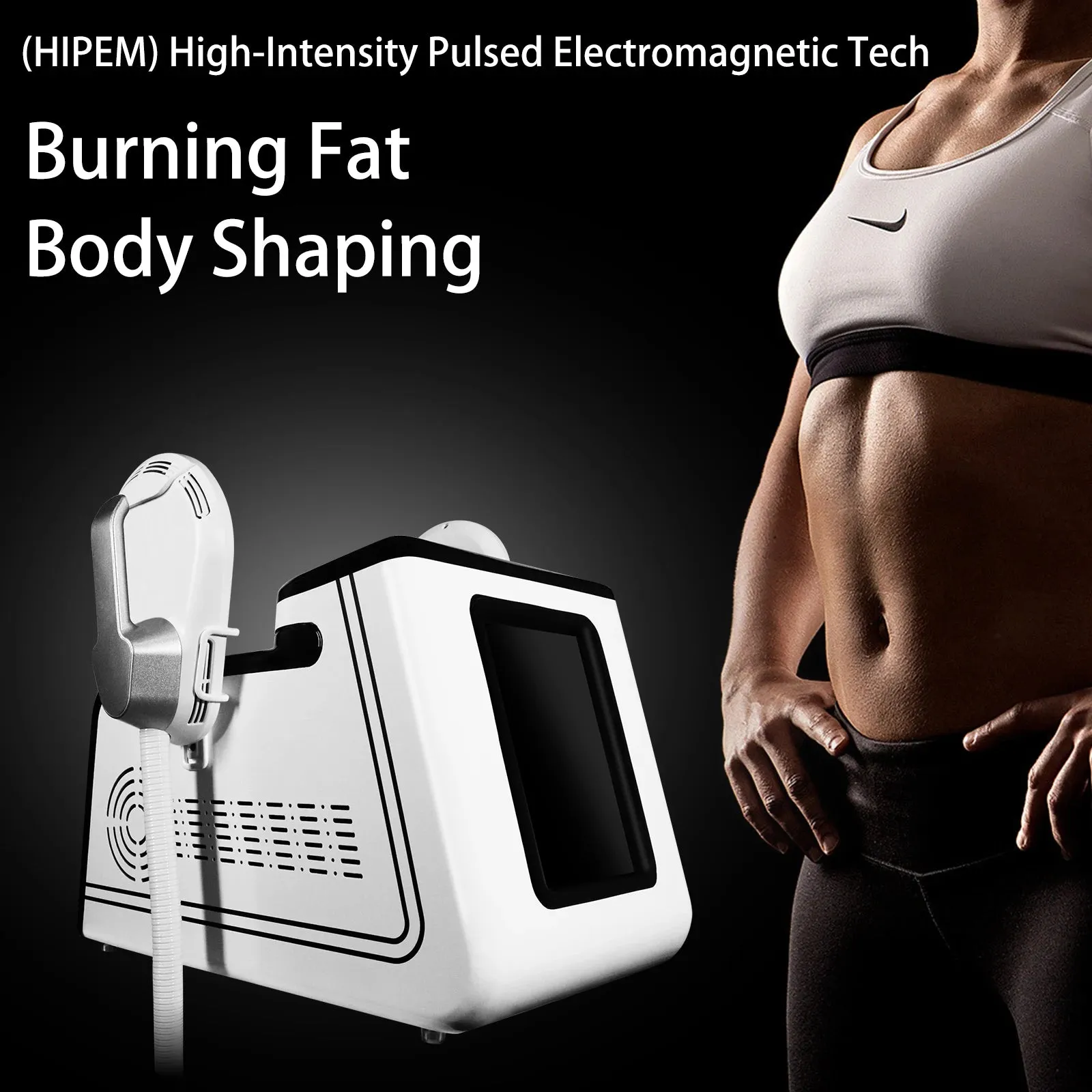 Build Muscle with Portable Electromagnetic Slim EMS NEO Body Sculpting Machine | Emslim NEO Machine I Model 	A0247