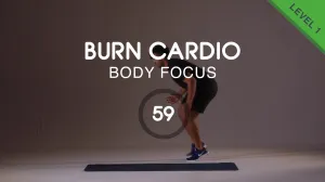 Burn Cardio 59 - All Standing Cardio & Stability for Beginners