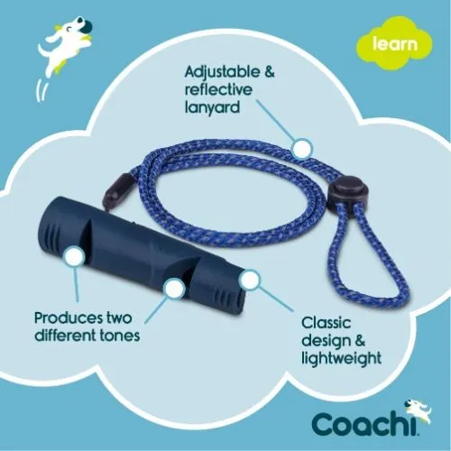 Coachi Navy Two-Tone Training Whistle