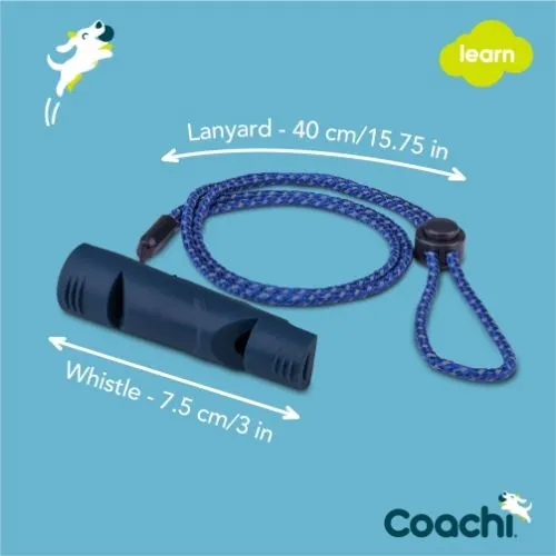 Coachi Navy Two-Tone Training Whistle