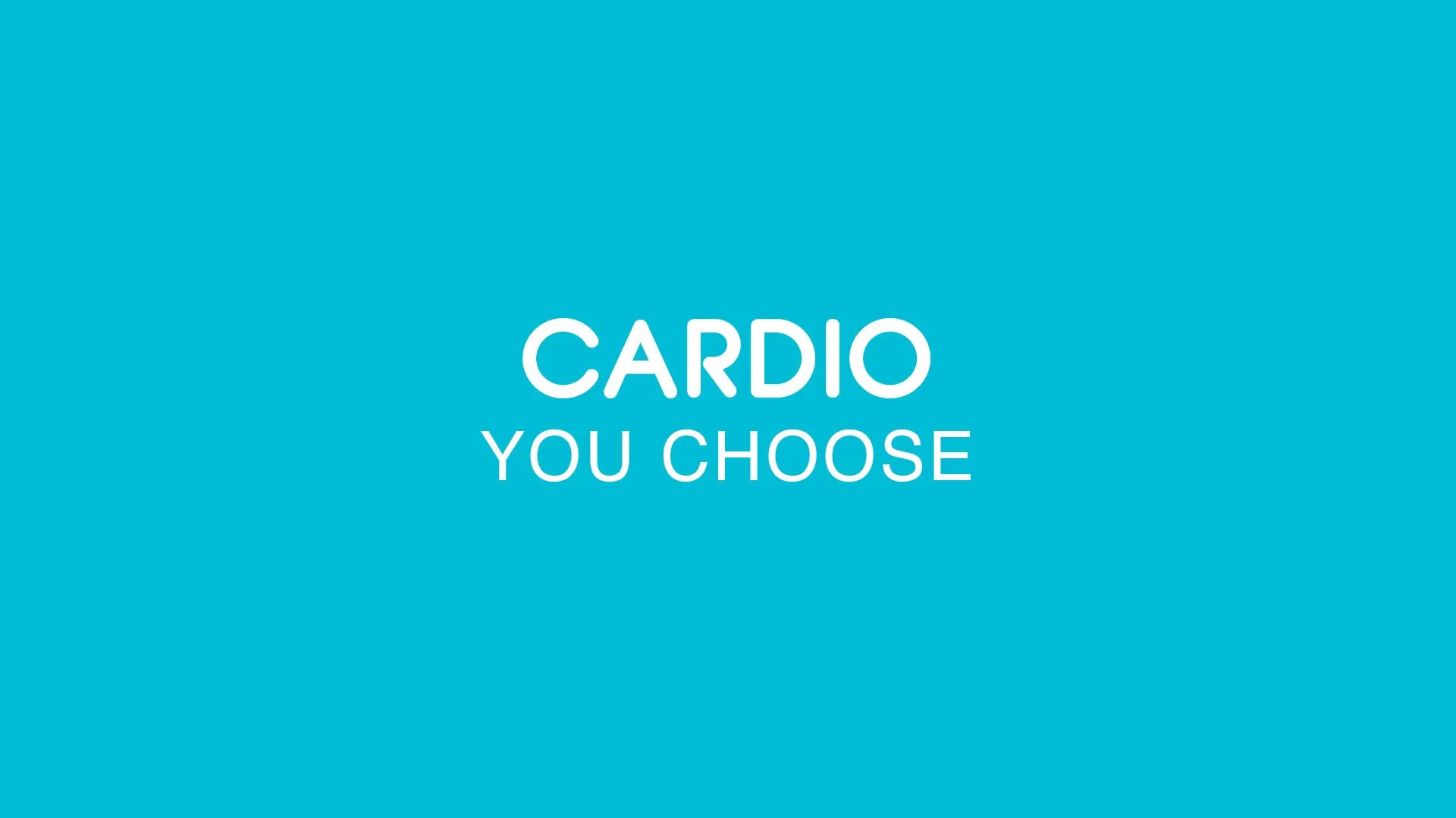 Day 38 - Cardio Tuesday