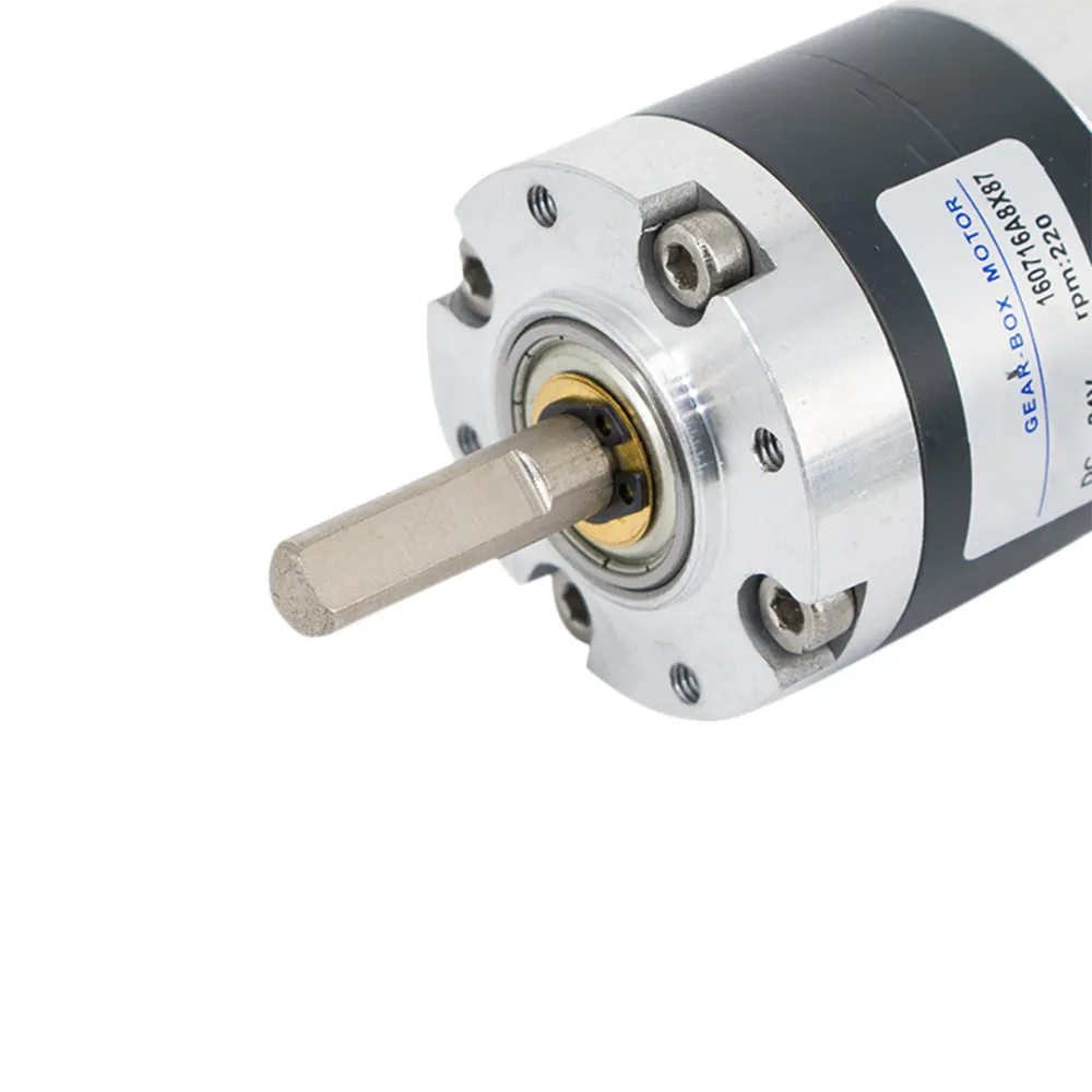 DC 24V 12RPM 45mm Diameter 45GX Planetary Geared Industrial Grade Highly Reliable and Full Copper  Center Shaft motor
