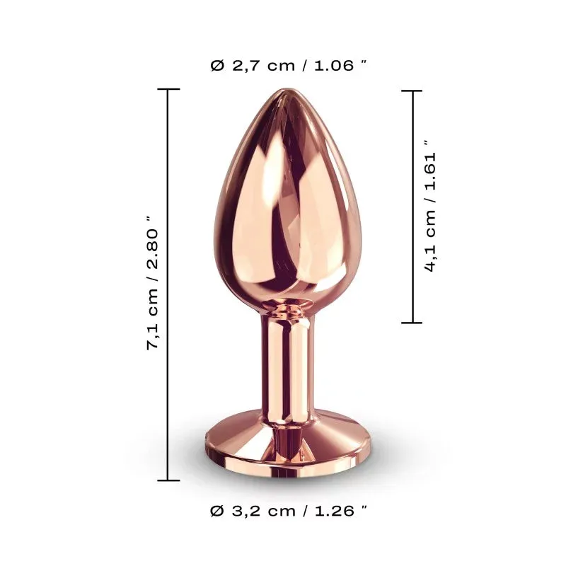 Dorcel Diamond Butt Plug - Rose Gold
