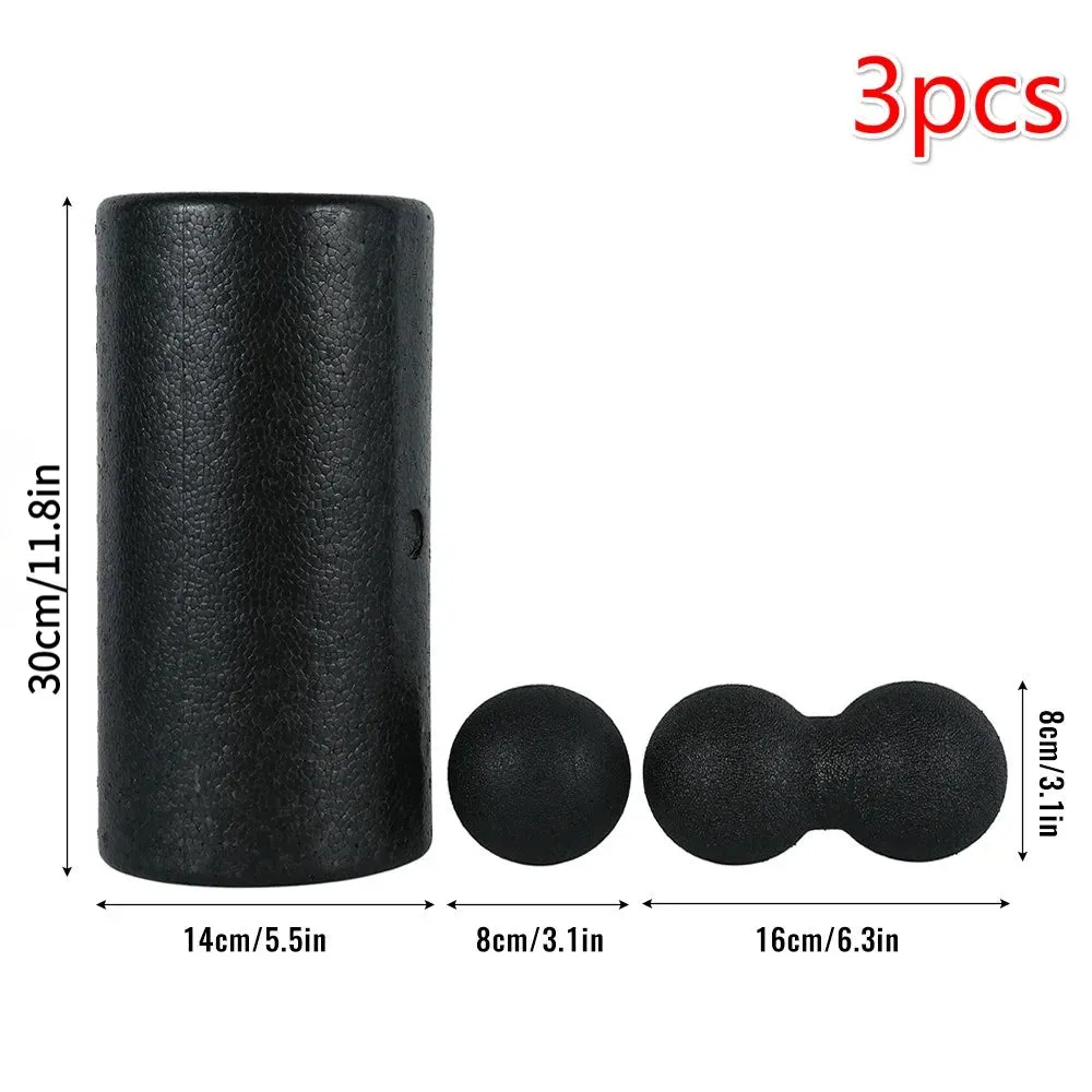 Fitness Ball Set Massage Muscle Release Exercises Equipment