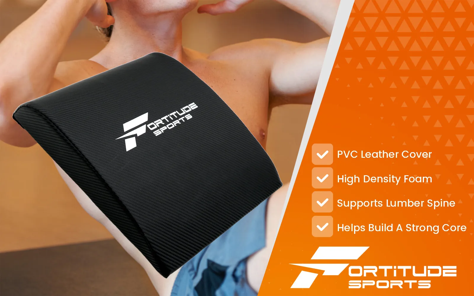 Fortitude Sports Ab Mat Abdominal Crunch Sit Up Mat