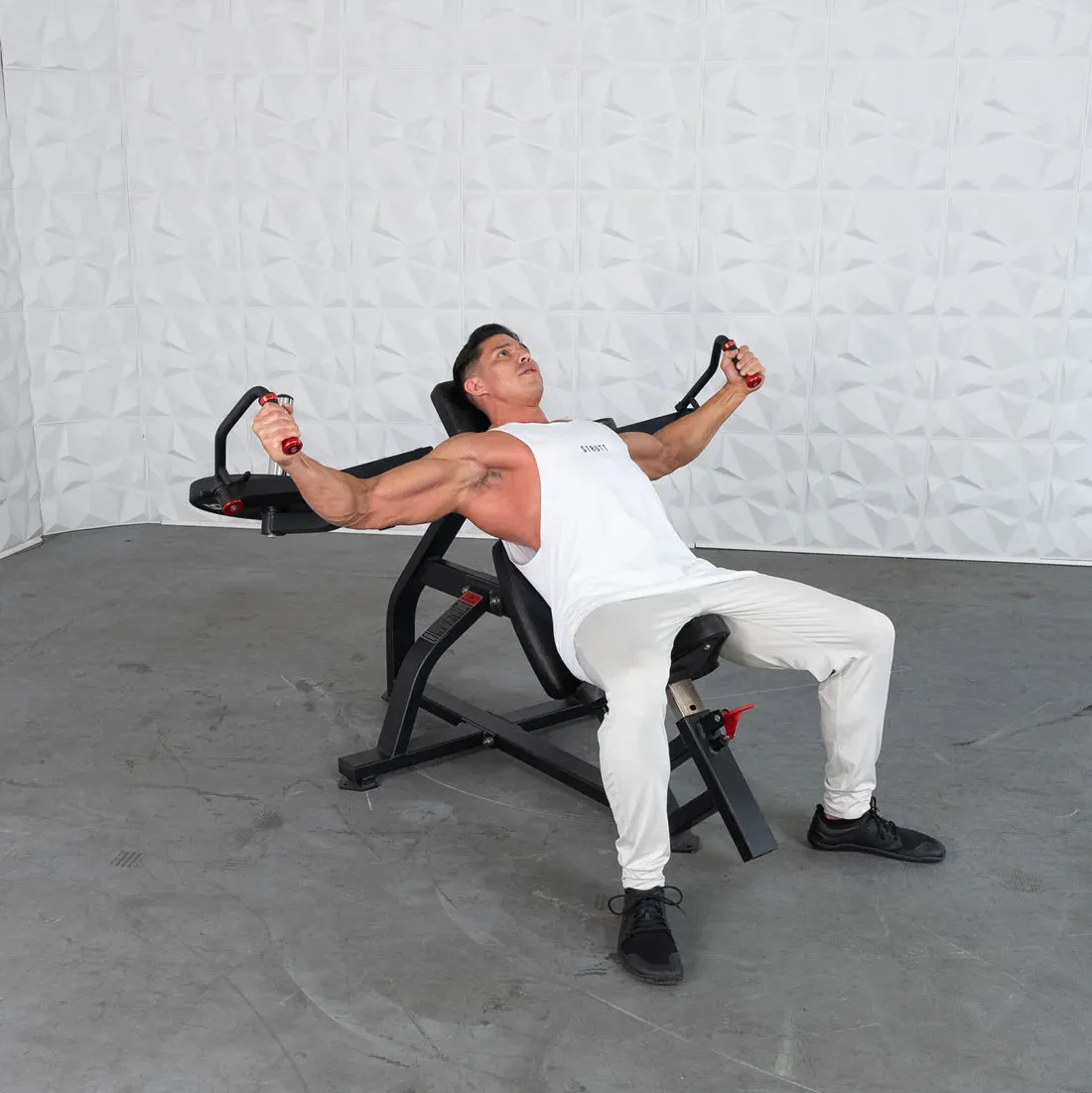 Incline Pec Fly Leverage Plate Loaded Incline Chest Fly