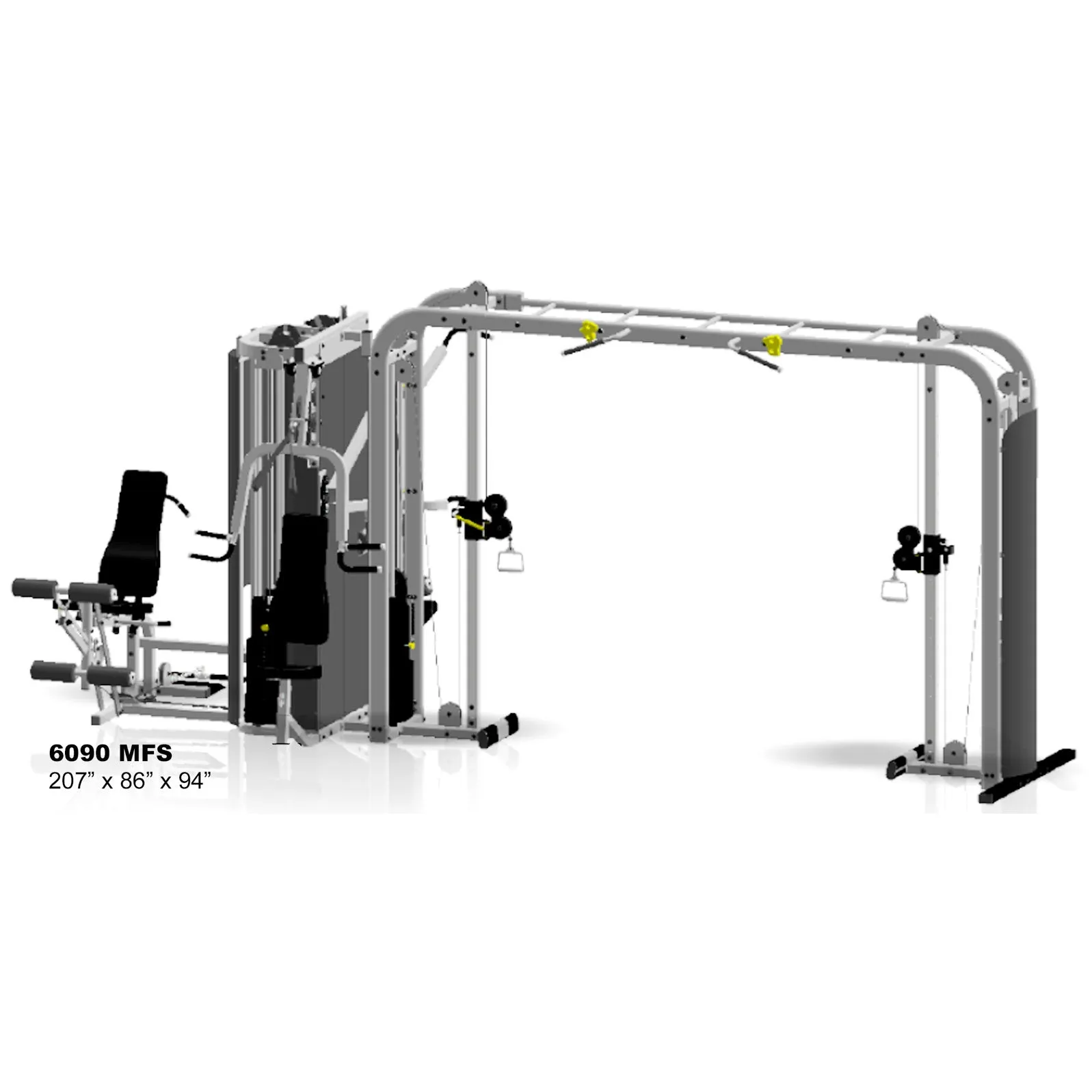 Inflight Fitness Liberator 5 Stack Multi Station Gym