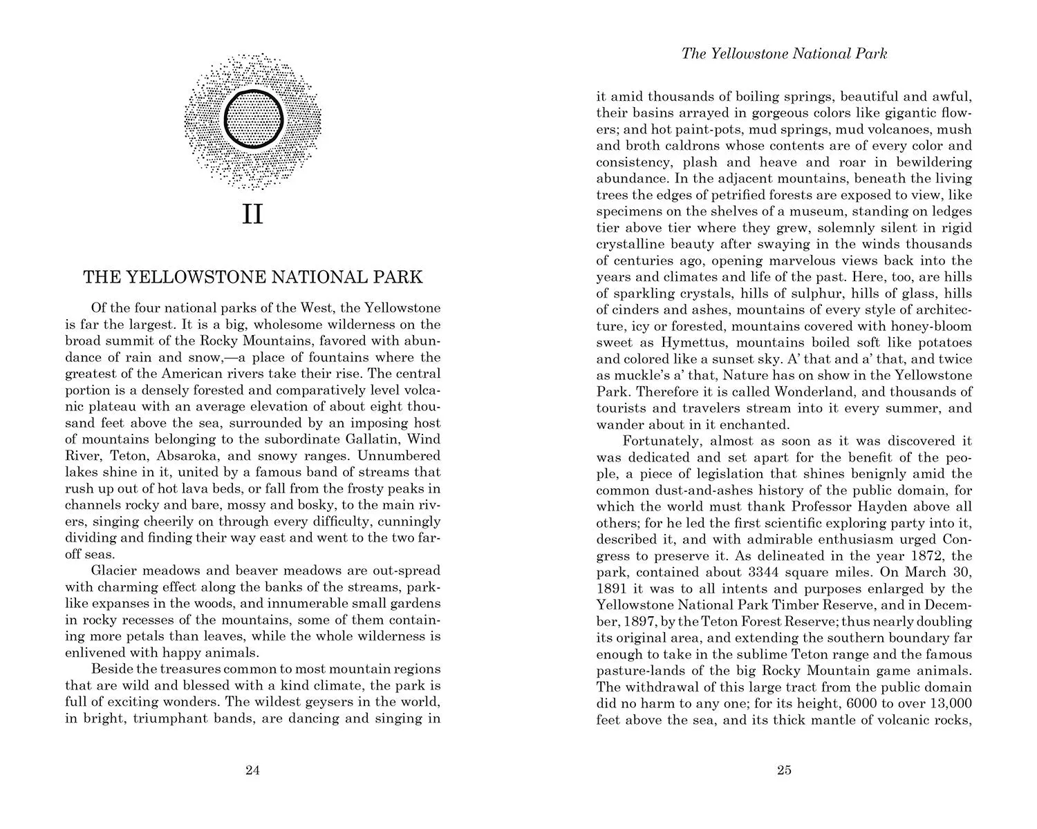 John Muir :: Our National Parks Hardcover Book