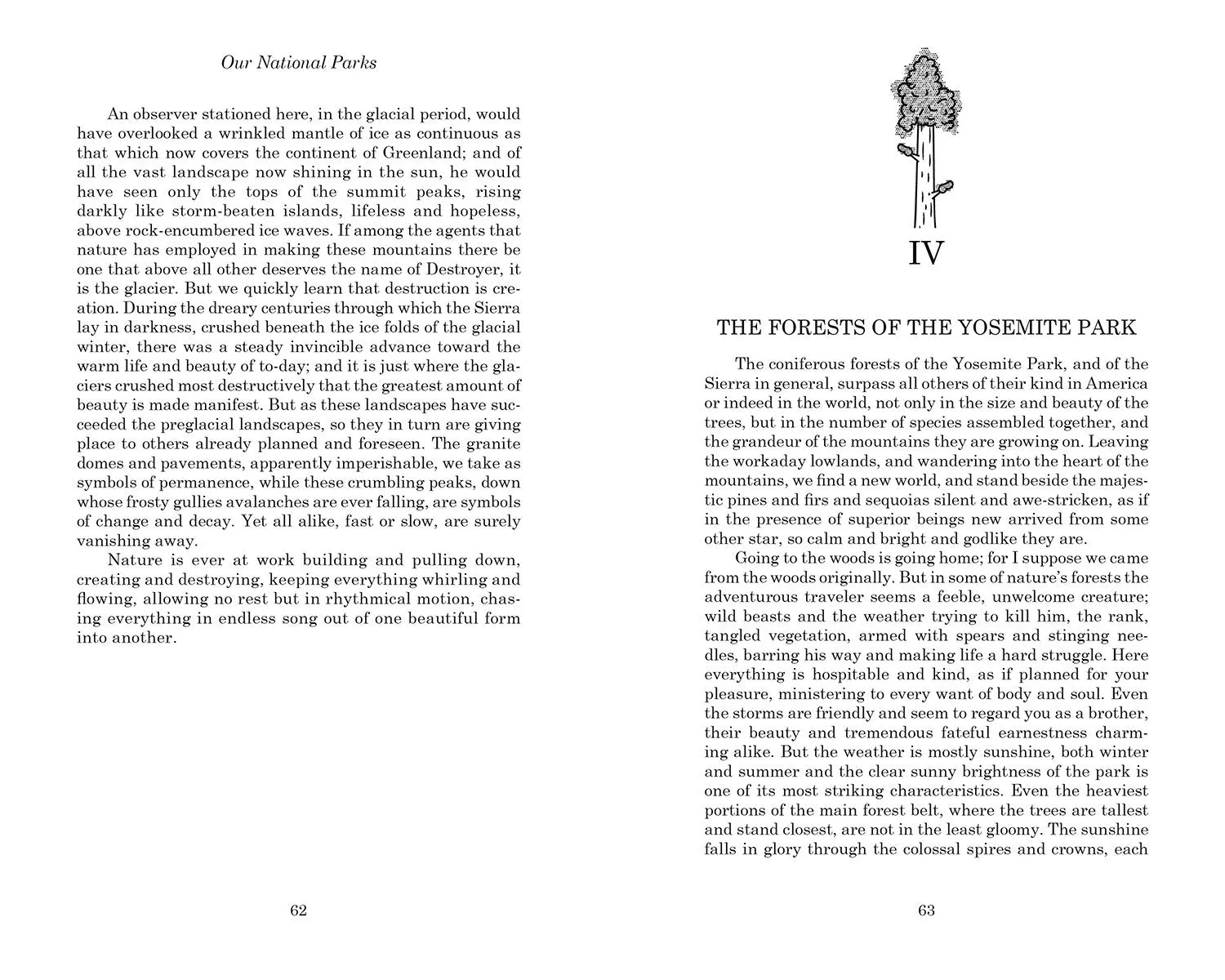 John Muir :: Our National Parks Hardcover Book