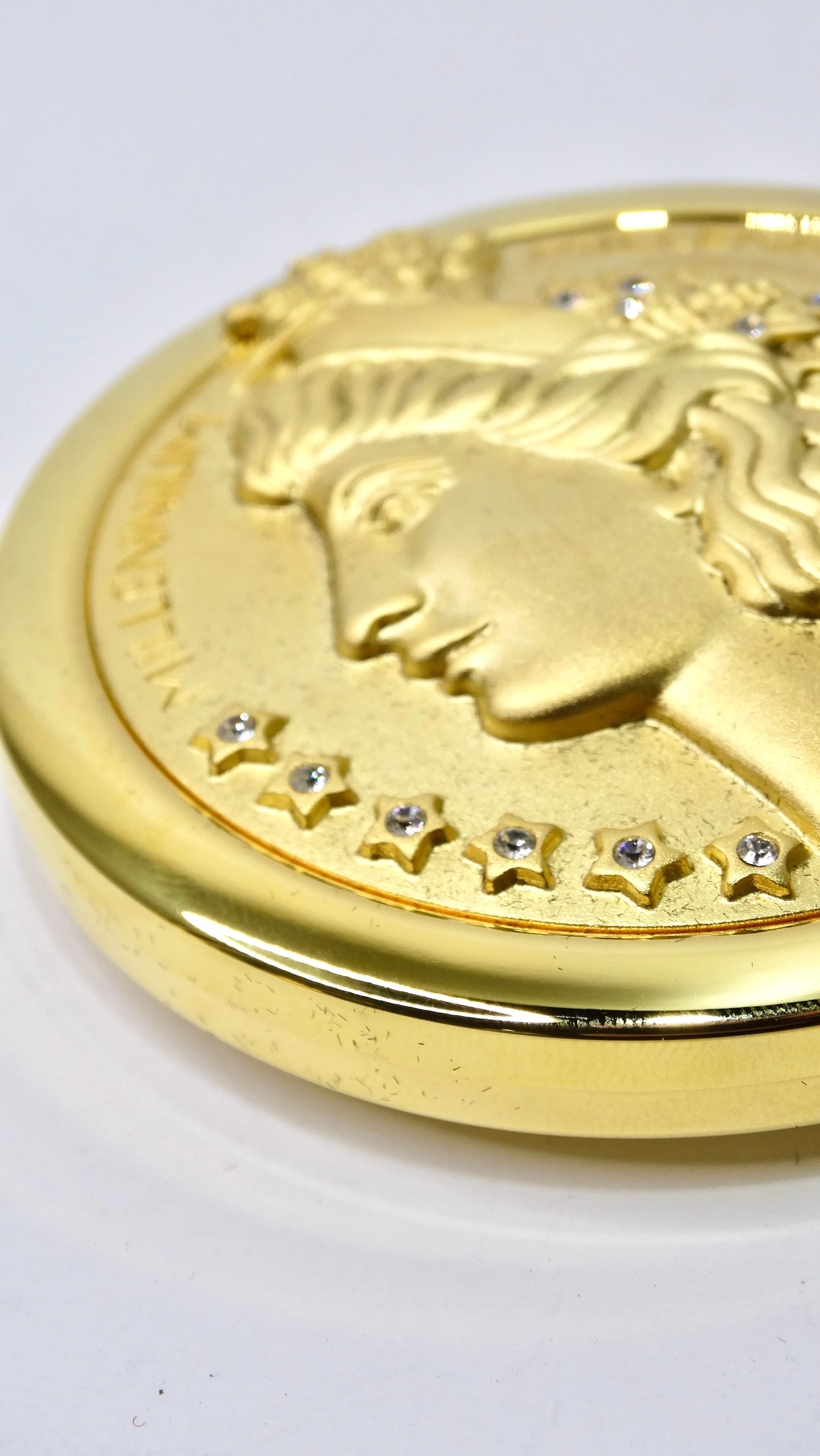 Lady Liberty Millennium Coin Mirror Compact