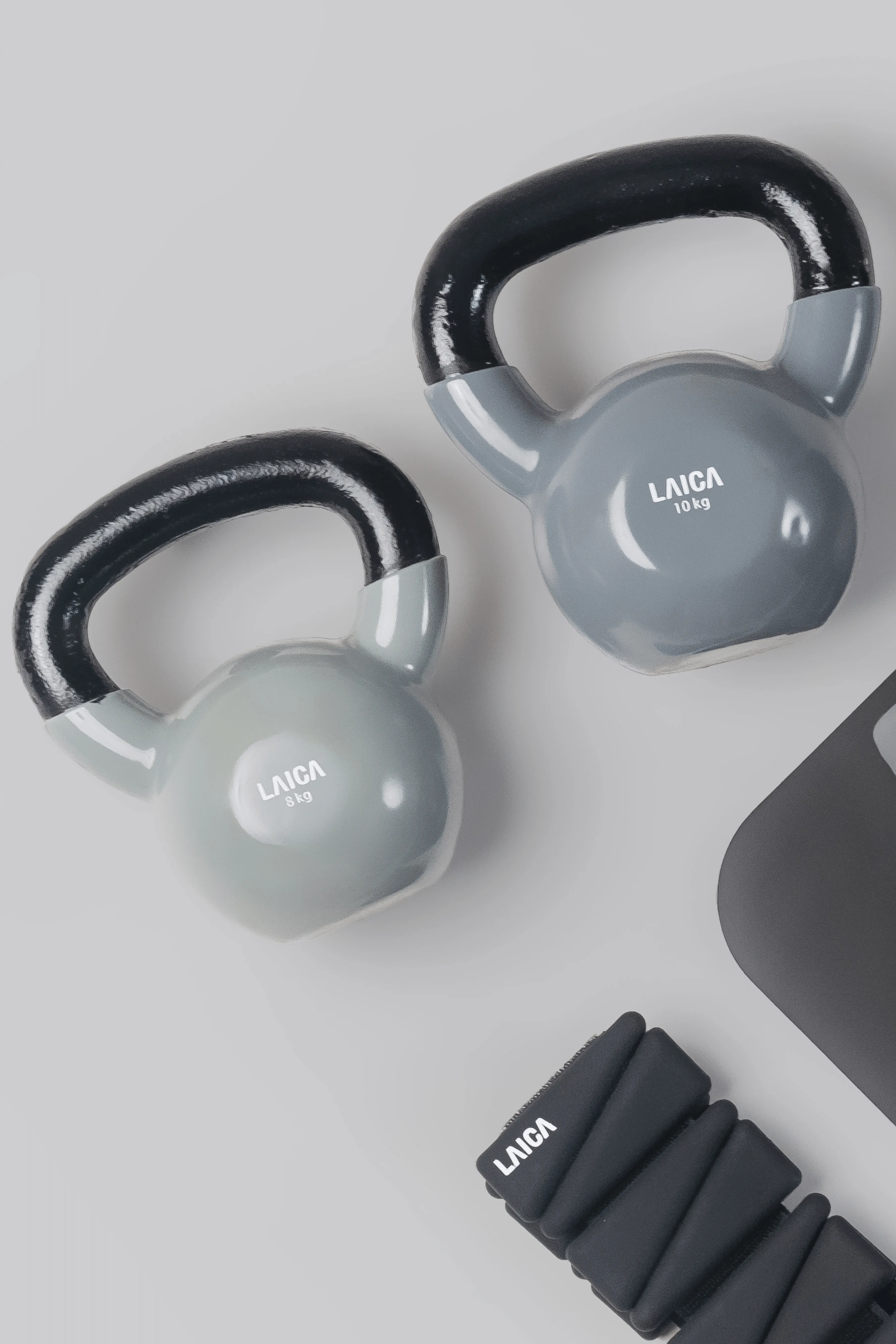 LAICA Kettlebell 10kg - Grey
