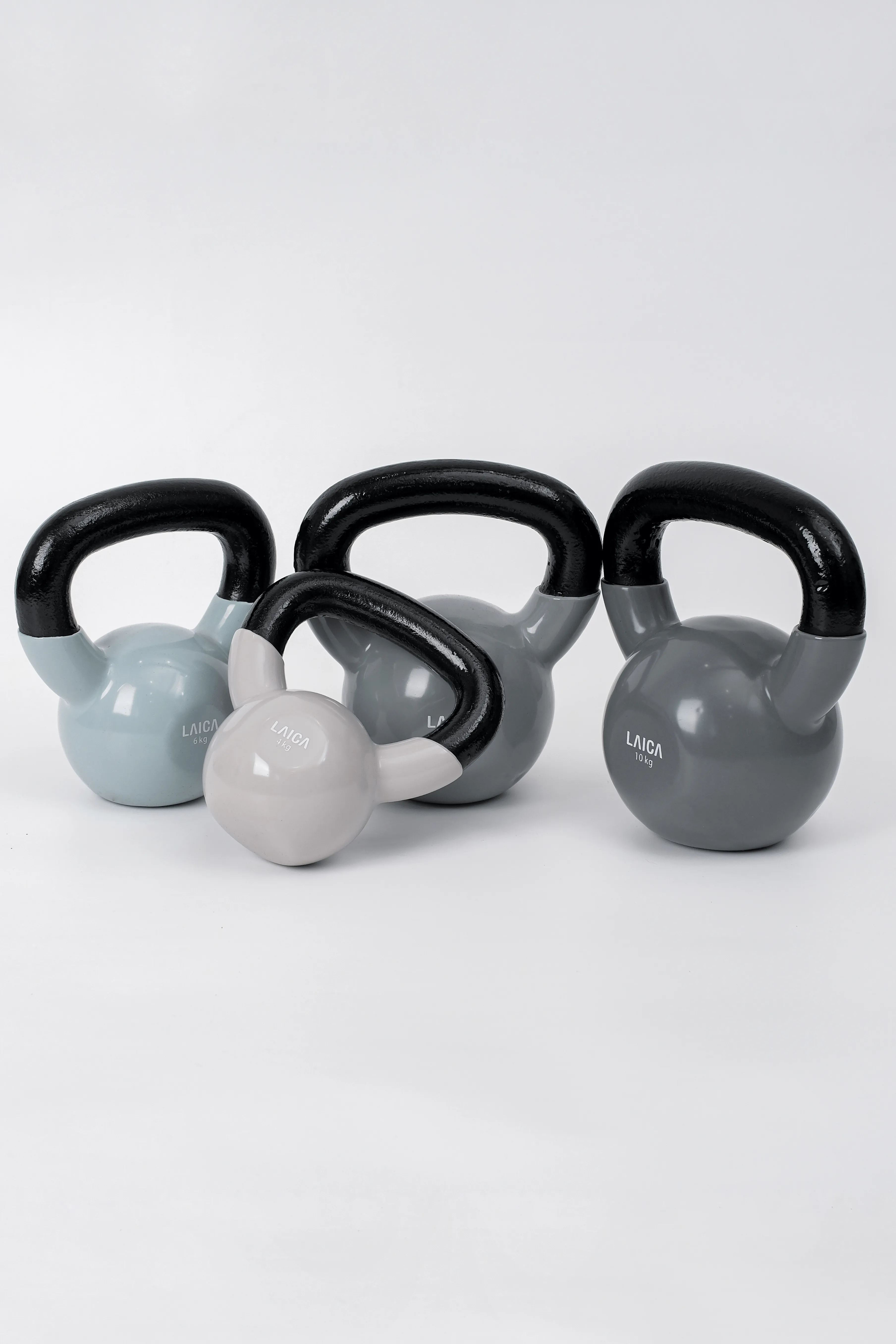 LAICA Kettlebell 10kg - Grey