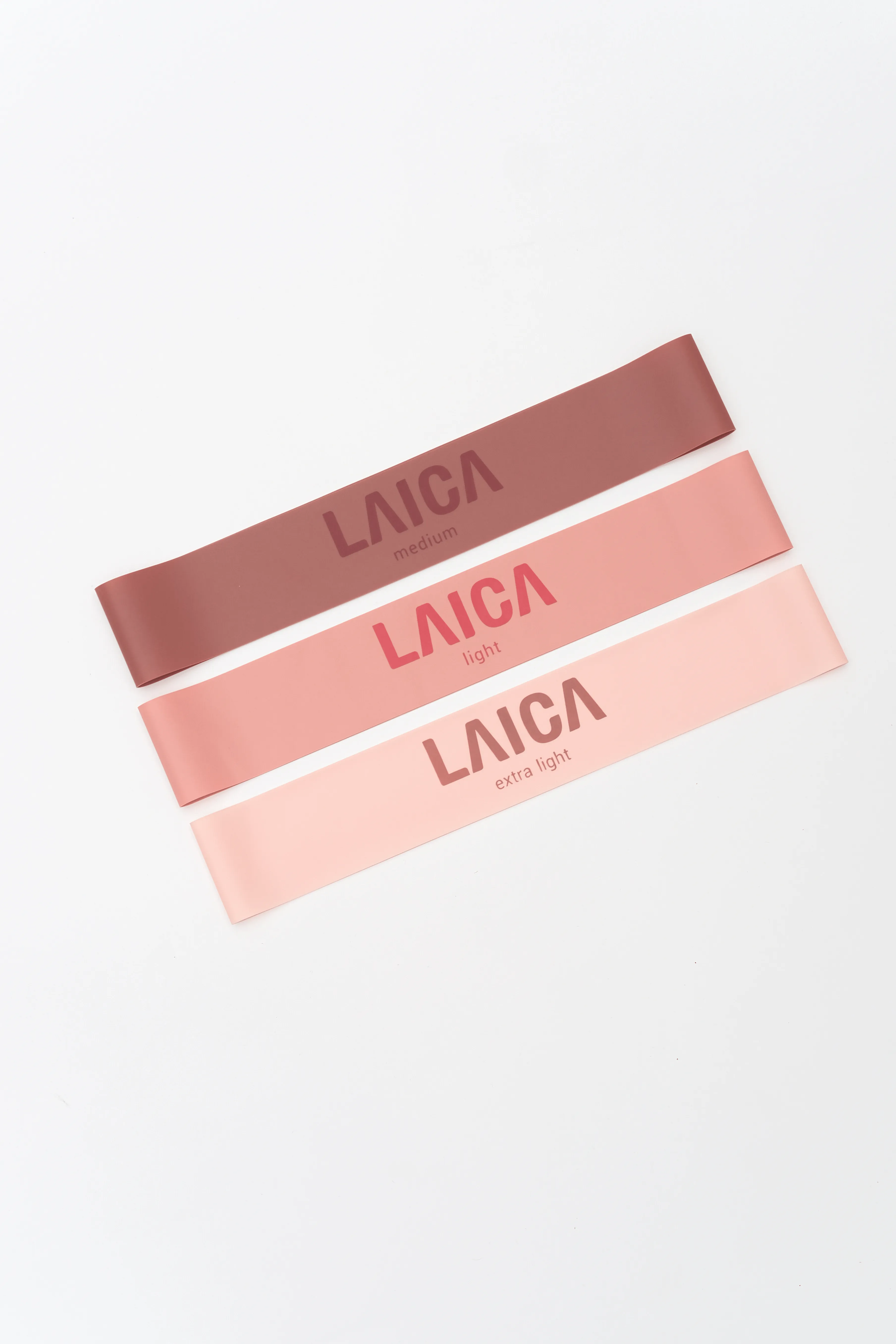 LAICA Resistance Loop Bands - Light Pink