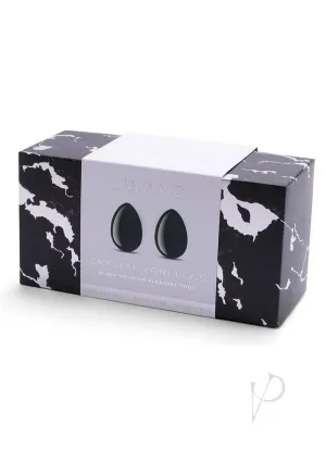 Le Wand Crystal Yoni Eggs Blk Obsidian