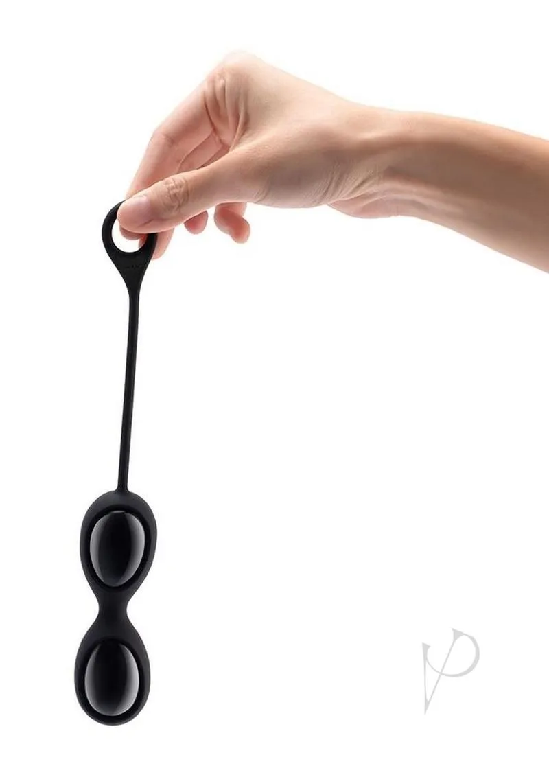 Le Wand Crystal Yoni Eggs Blk Obsidian