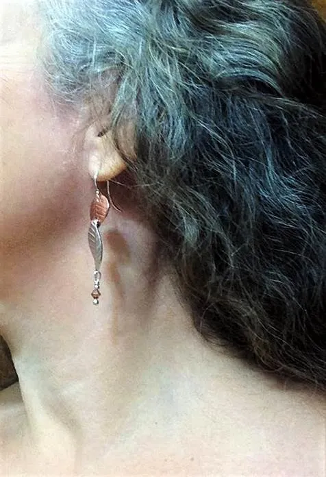 Leaf Dangle Earrings