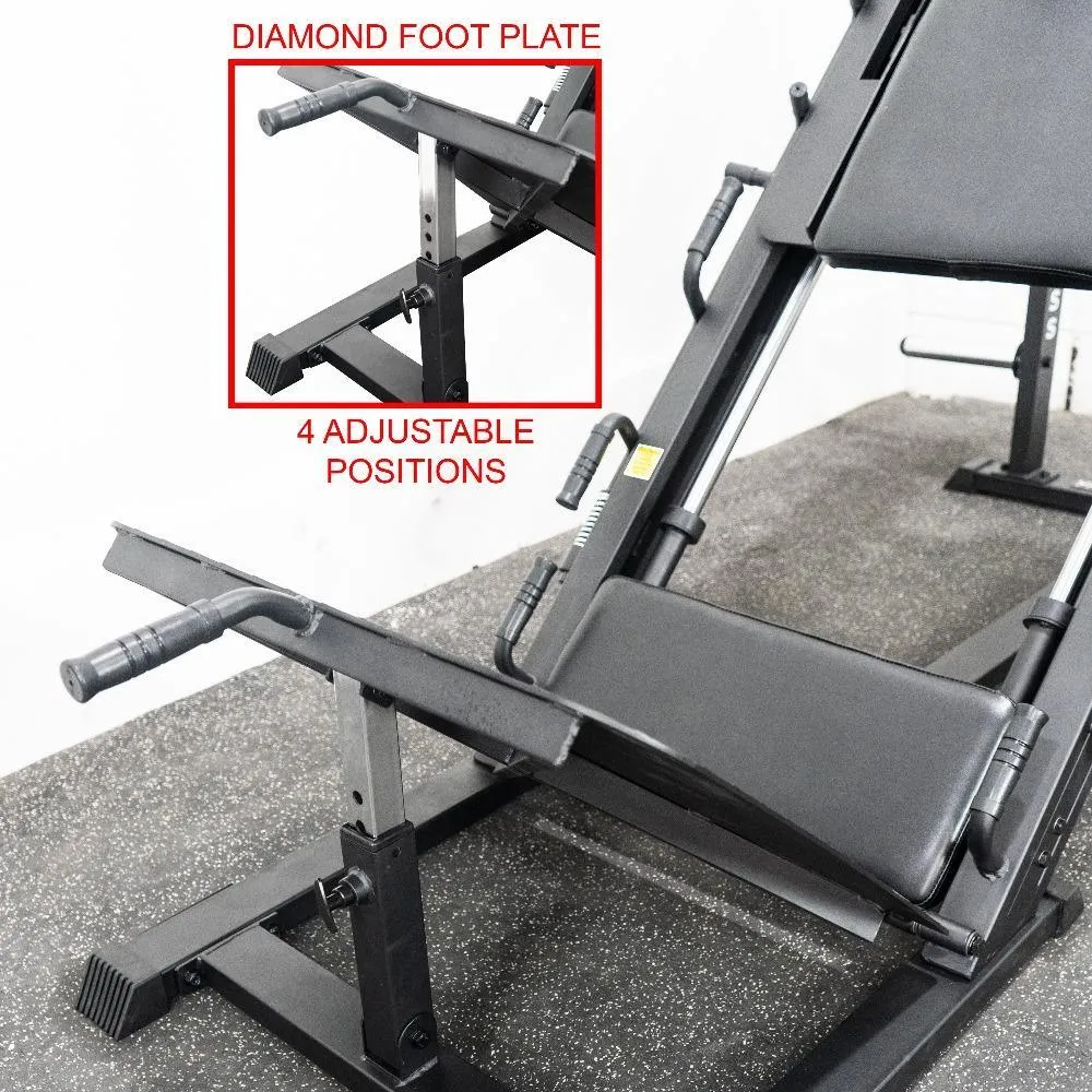 Leg Press - Hack Squat Combo Machine