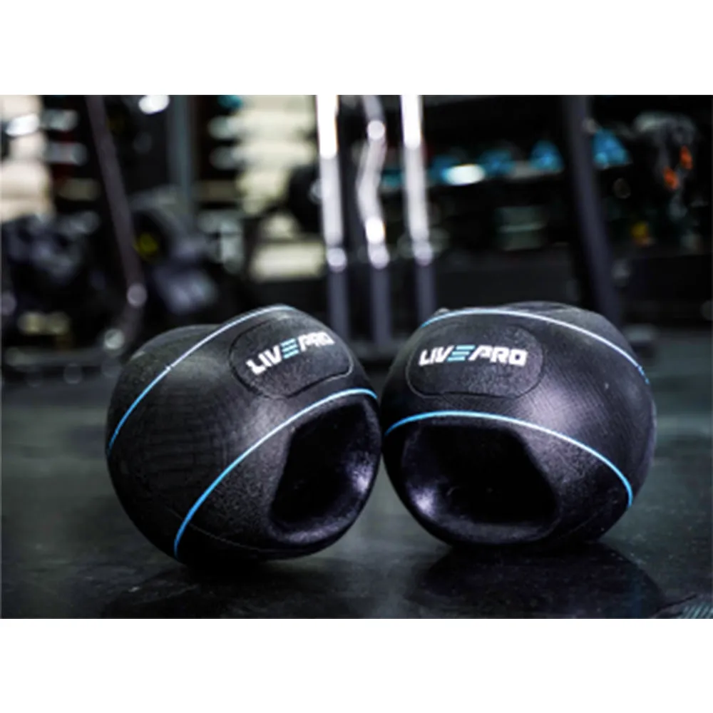 Livepro Double Grip Medicine Ball 8 Kg - LP8111