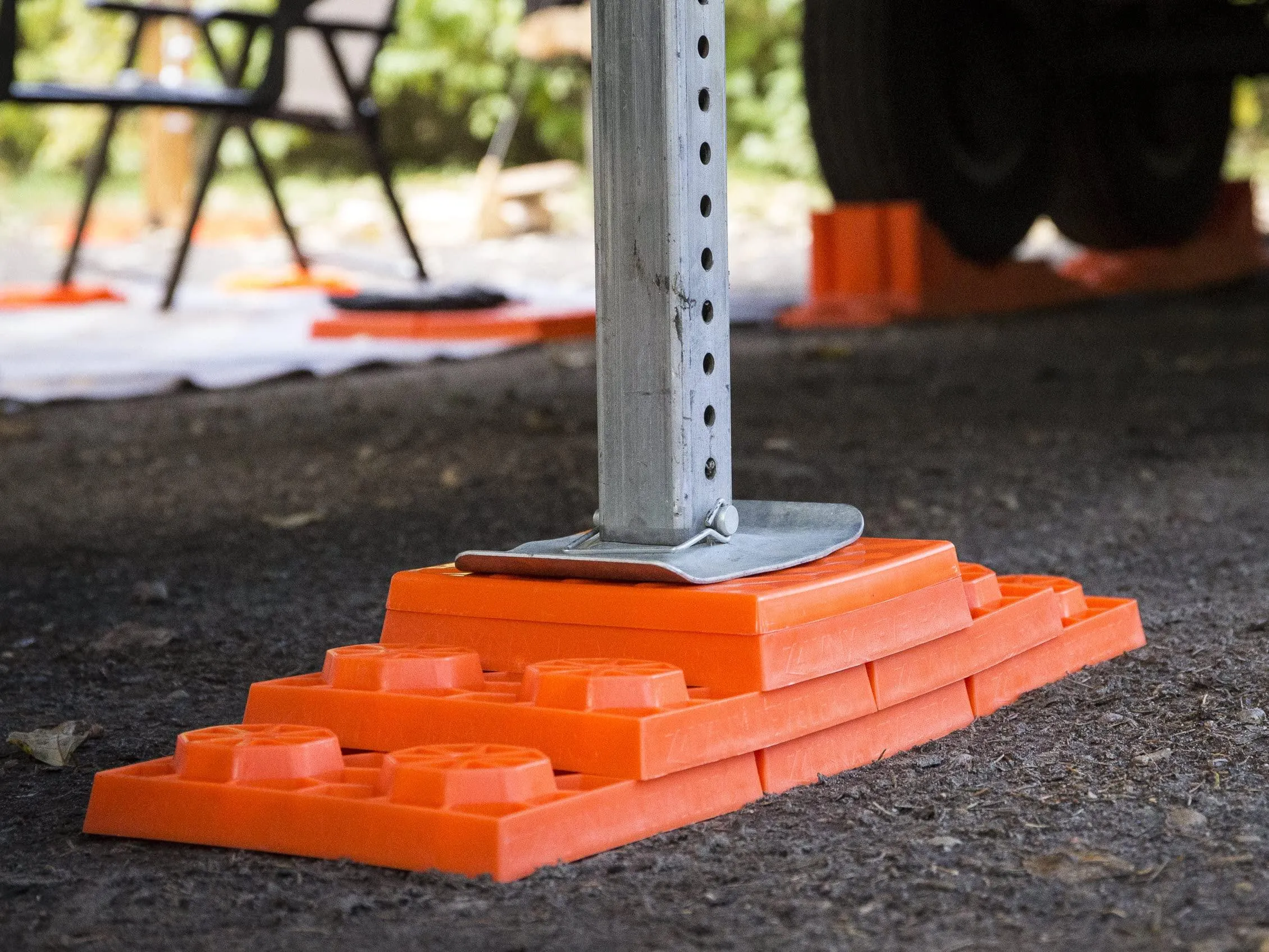 Lynx Leveler for RV Leveling Block with Nylon Storage Case, (Pack of 10)