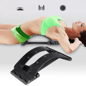 Magic Back Massage Stretcher Fitness Equipment Relax Lumbar Support Pain Relief