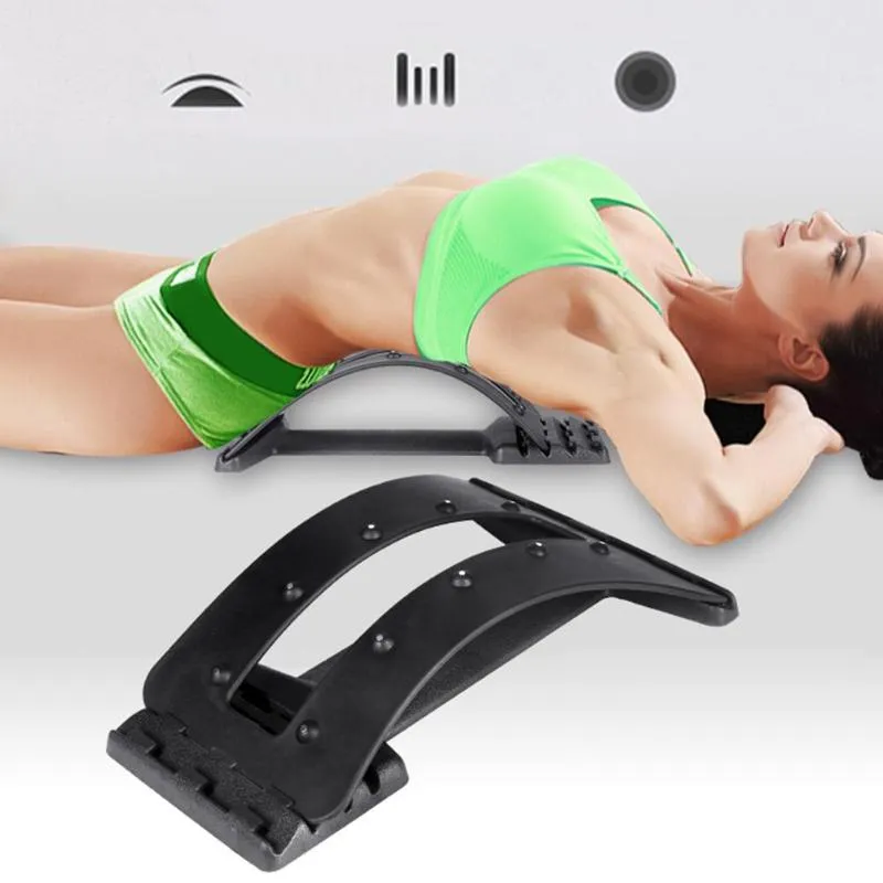 Magic Back Massage Stretcher Fitness Equipment Relax Lumbar Support Pain Relief