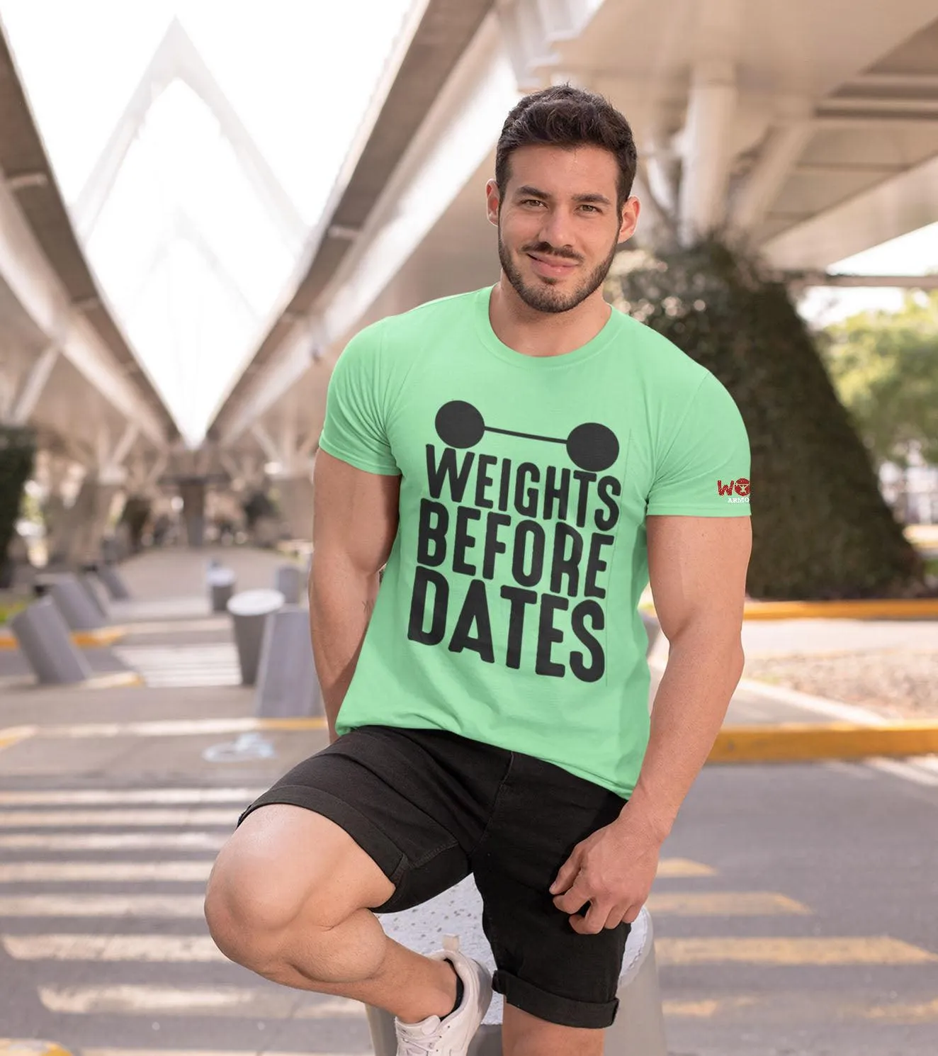 Men's "Weights Before dates" T-Shirt