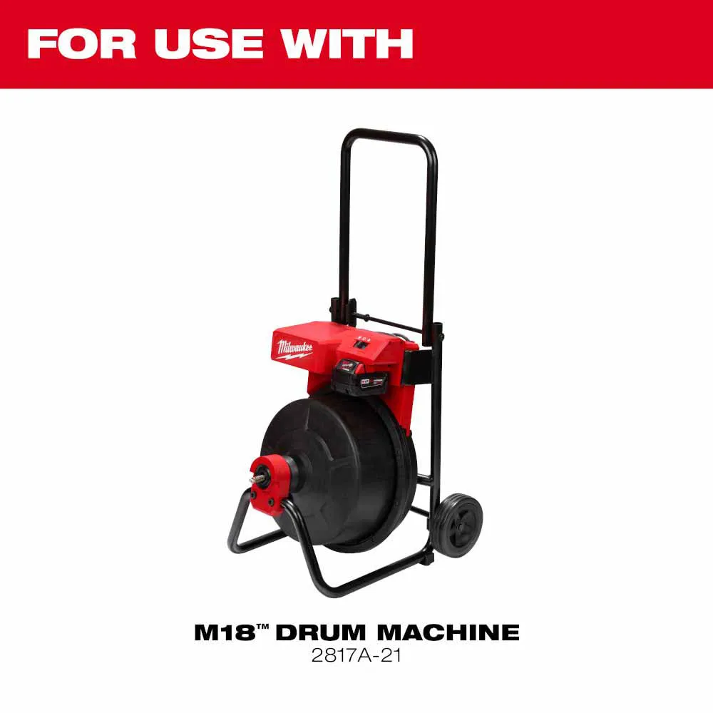 Milwaukee 48-53-2777 3/8" x 100' Inner Core Drum Cable