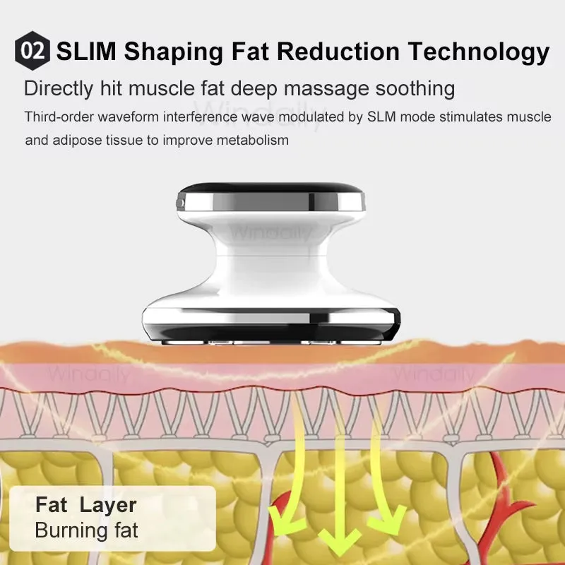 Multi-Mode EMS & RF Slimming System with LED Light Therapy for Skin Tightening & Cellulite Reduction