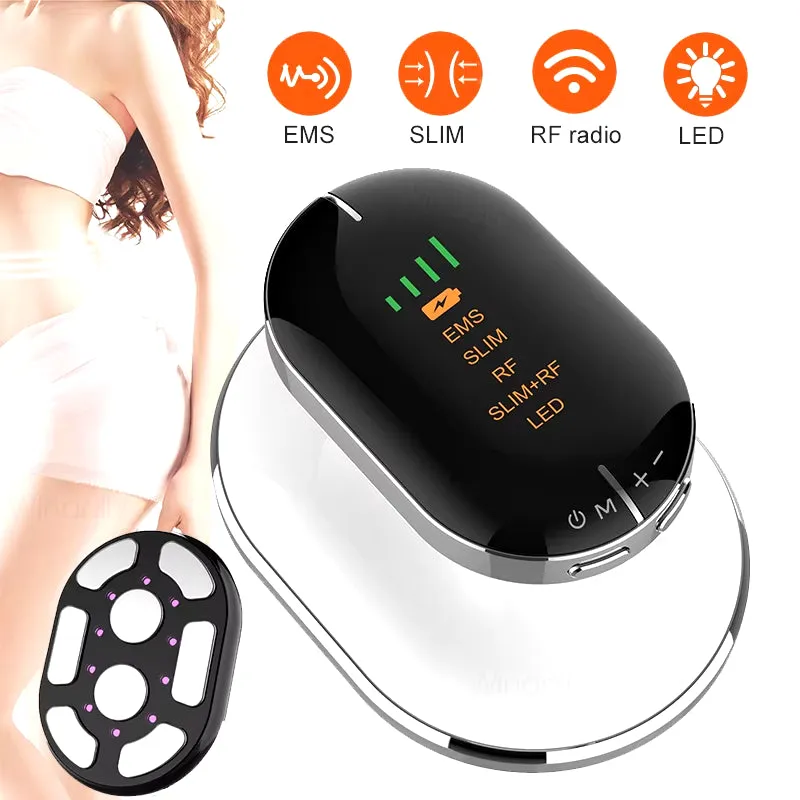 Multi-Mode EMS & RF Slimming System with LED Light Therapy for Skin Tightening & Cellulite Reduction