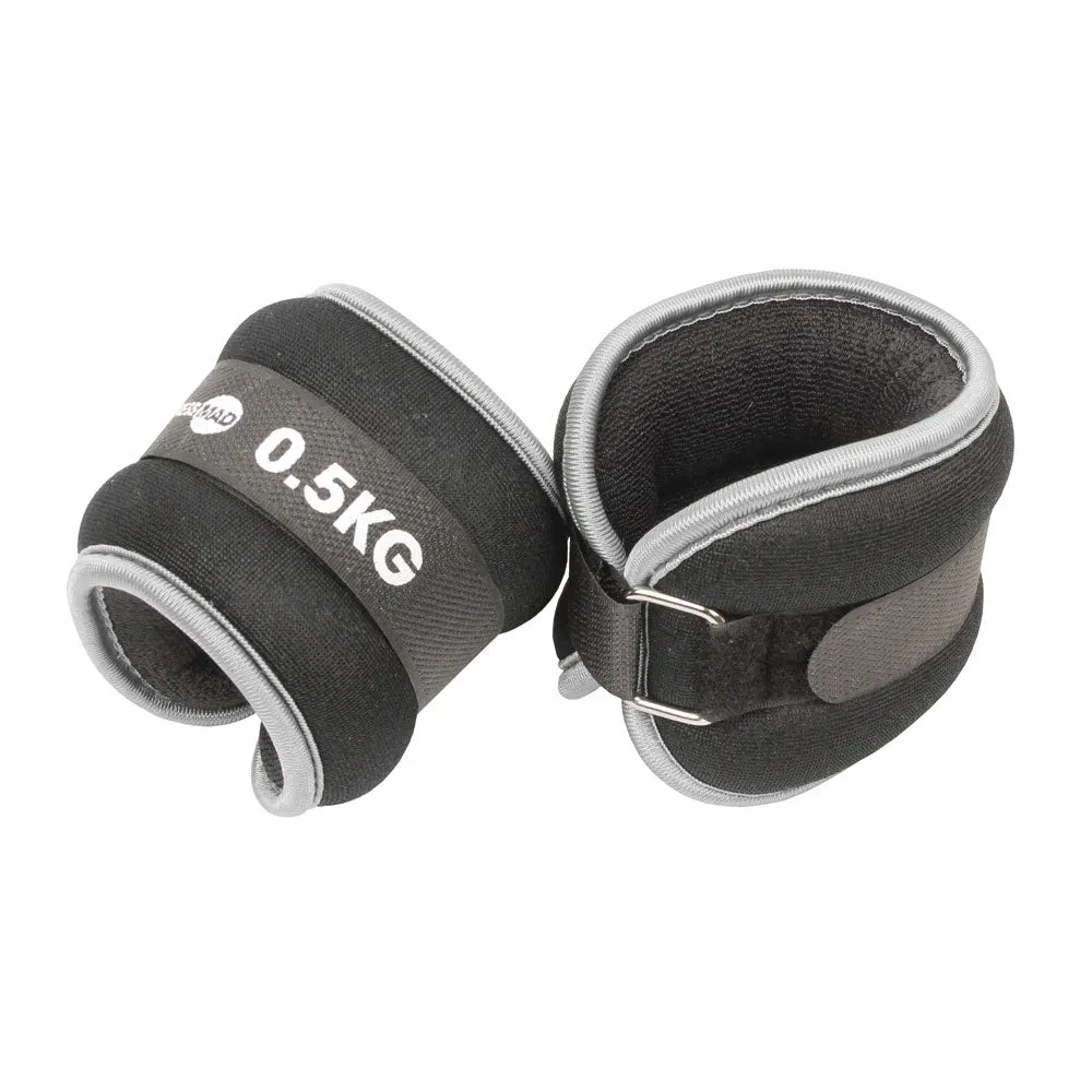 Neoprene Wrist & Ankle Weights - 0.5kg, 1kg or 2kg Pair