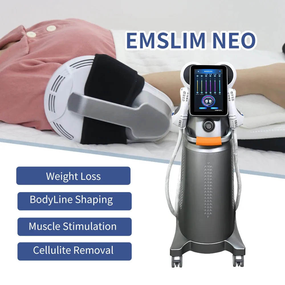 Professional Emslim Neo 4 Handle RF Muscle Sculpting Machine - Advanced Electronic Muscle Stimulation