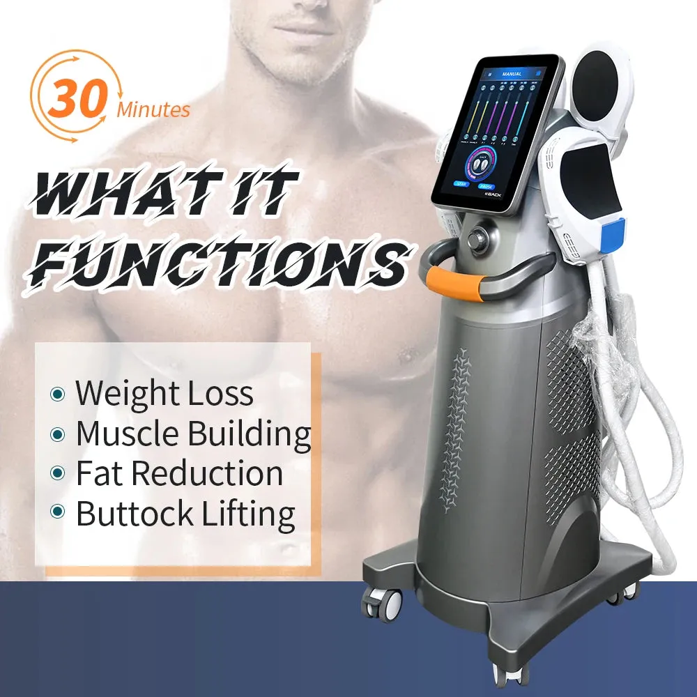 Professional Emslim Neo 4 Handle RF Muscle Sculpting Machine - Advanced Electronic Muscle Stimulation