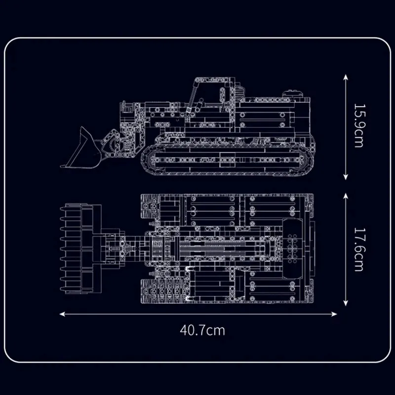 REMOTE CONTROLLED LOADER | 1422PCS