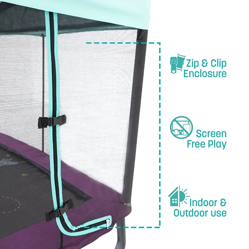 Skywalker Trampolines 6' x 4' Eeyore Rectangle Mini Trampoline