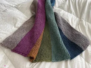 Softly Striped Blanket Kit