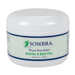 Sombra Warm Pain Relief - Arthritis and Back Pain, 8 oz Jar